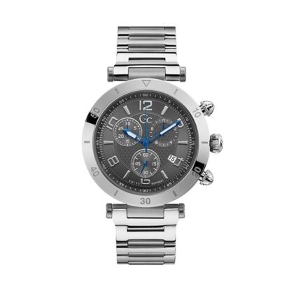 Ανδρικά Ρολόγια Guess Y68001G5MF Γκρι Ασημί