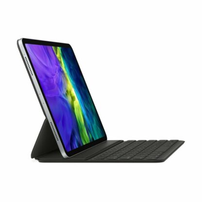 Θήκη για iPad + Πληκτρολόγιο Apple MXNK2Y/A Ισπανικό Qwerty Μαύρο