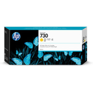 HP 730 Γνήσιο Μελάνι Εκτυπωτή InkJet Κίτρινο (P2V70A)