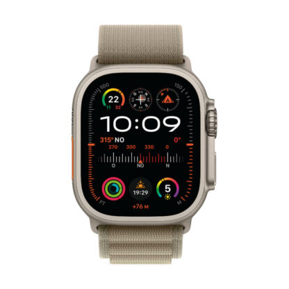 Smartwatch Apple MREX3FD/A Τιτάνιο Ελαιόλαδο 49 mm