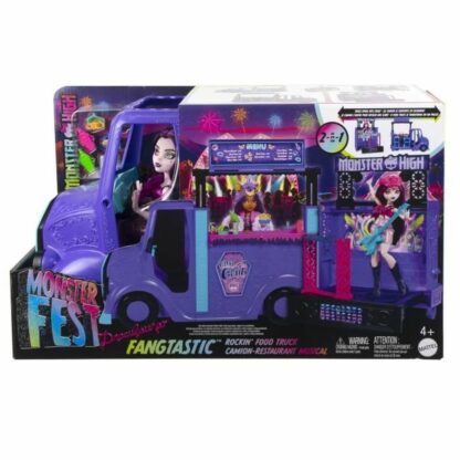 Κούκλα με Aξεσουάρ Monster High Tour Bus Rock Sang-sationnel