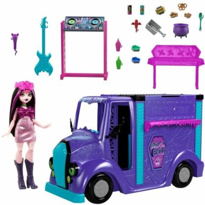 Κούκλα με Aξεσουάρ Monster High Tour Bus Rock Sang-sationnel