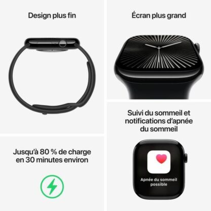 Smartwatch Apple Watch Series 10 Μαύρο