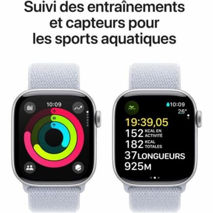 Smartwatch Apple Watch Series 10 Μπλε Ασημί