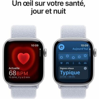 Smartwatch Apple Watch Series 10 Μπλε Ασημί