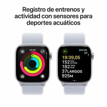 Smartwatch Apple Watch Series 10 Μπλε Ασημί