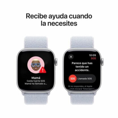 Smartwatch Apple Watch Series 10 Μπλε Ασημί