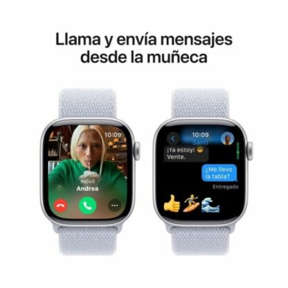 Smartwatch Apple Watch Series 10 Μπλε Ασημί