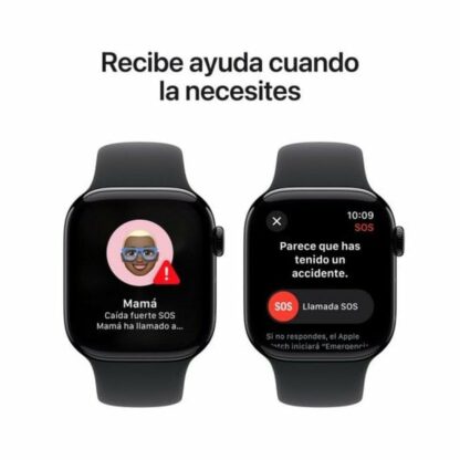 Smartwatch Apple MWWE3QL/A Μαύρο