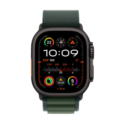 Smartwatch Apple Watch Ultra 2 MX4Q3TY/A Μαύρο Πράσινο 49 mm