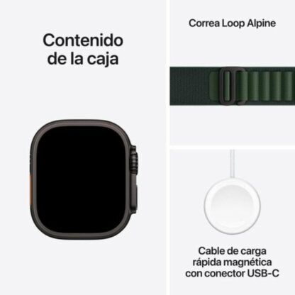 Smartwatch Apple Watch Ultra 2 MX4Q3TY/A Μαύρο Πράσινο 49 mm