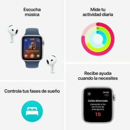 Smartwatch Apple MXEP3QL/A 1,78" Μπλε Ø 44 mm