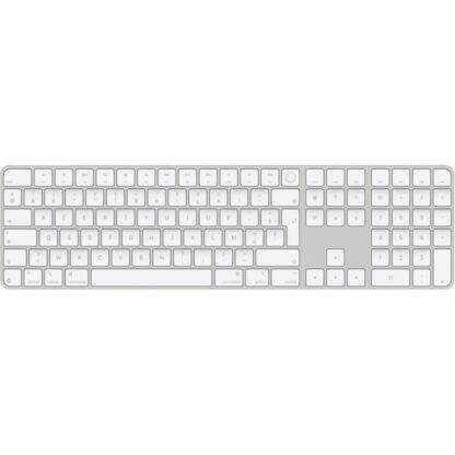 Πληκτρολόγιο Apple MXK73F/A Αγγλικά Λευκό AZERTY