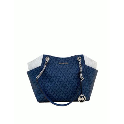 Γυναικεία Τσάντα Michael Kors JET SET TRAVEL-NAVY-MULTI Μπλε 29 x 25 x 8 cm