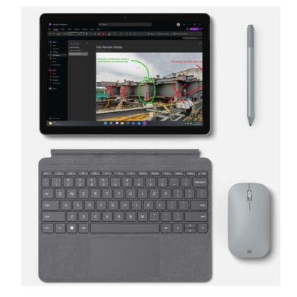 Tablet Microsoft XGT-00005 10,5" Intel N200 8 GB RAM 64 GB Πλατίνα Ισπανικό Qwerty