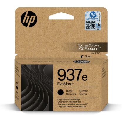 Αυθεντικό Φυσίγγιο μελάνης HP 937e EvoMore Μαύρο (1 μονάδα)