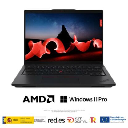 Laptop Lenovo L14 G5 14" amd ryzen 5 7535U 16 GB RAM 512 GB SSD Ισπανικό Qwerty