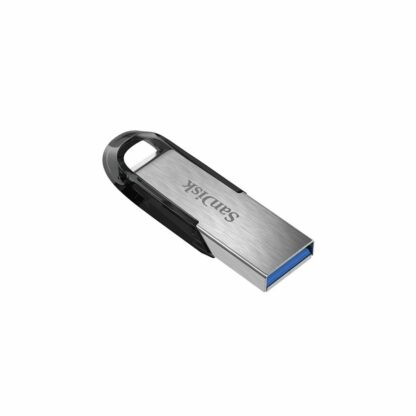 Στικάκι USB SanDisk Ultra Flair Μαύρο Ασημί