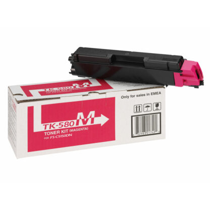 Γνήσιο Toner Kyocera TK-580M Μαύρο Mατζέντα