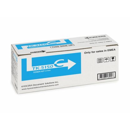 Γνήσιο Toner Kyocera TK-5150C Μαύρο Κυανό