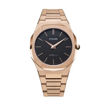 Unisex Ρολόγια D1 Milano ULTRA THIN ROSE GOLD - RE-STYLE EDITION (Ø 40 mm)