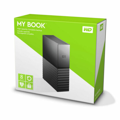 Εξωτερικός Σκληρός Δίσκος Western Digital My Book 8 TB Μαύρο