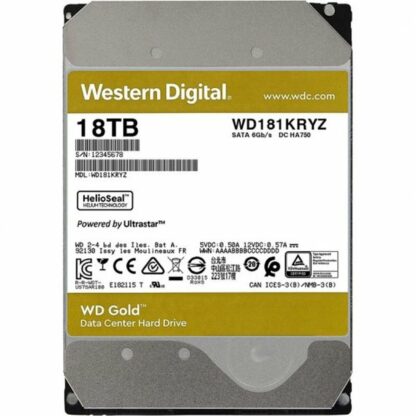 Σκληρός δίσκος Western Digital Gold WD181KRYZ 3,5" 18 TB