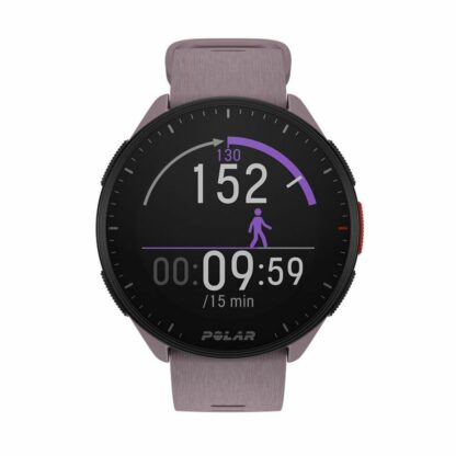 Smart Watch με Βηματόμετρο Running Polar Μωβ 1,2"