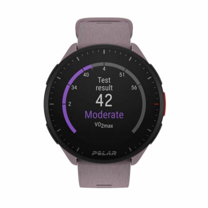 Smart Watch με Βηματόμετρο Running Polar Μωβ 1,2"