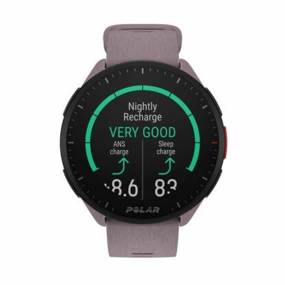 Smart Watch με Βηματόμετρο Running Polar Μωβ 1,2"