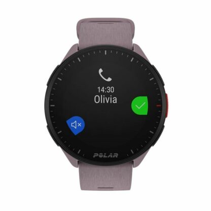 Smart Watch με Βηματόμετρο Running Polar Μωβ 1,2"