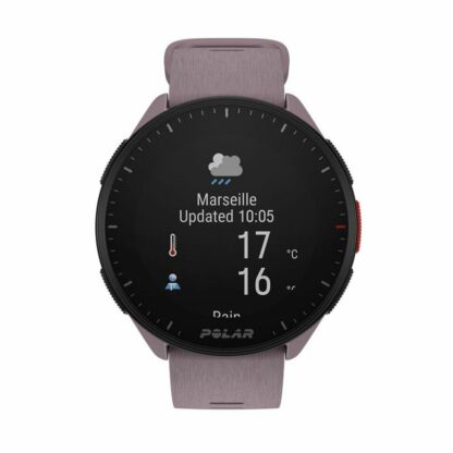 Smart Watch με Βηματόμετρο Running Polar Μωβ 1,2"