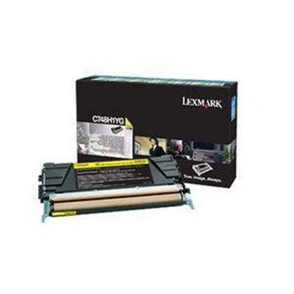 Τόνερ Lexmark C748H1YG Κίτρινο Μαύρο