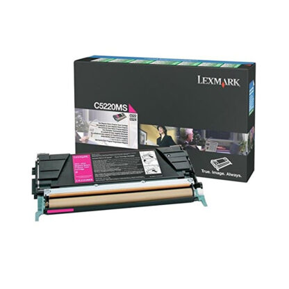 Γνήσιο Toner Lexmark C5220MS Mατζέντα