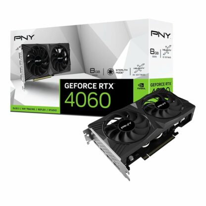 Κάρτα Γραφικών PNY VCG40608DFXPB1 8 GB GDDR6 Geforce RTX 4060