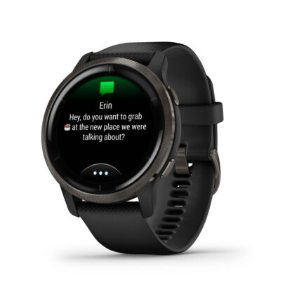 Smartwatch GARMIN Venu 2 1,3" AMOLED Μαύρο Γκρι Χρυσό Άμμο 1,3"