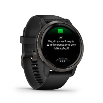 Smartwatch GARMIN Venu 2 1,3" AMOLED Μαύρο Γκρι Χρυσό Άμμο 1,3"