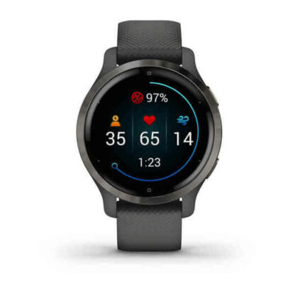 Smartwatch GARMIN Venu 2S GPS 1,1" Wi-Fi Μαύρο Γκρι Γραφίτης 40 mm