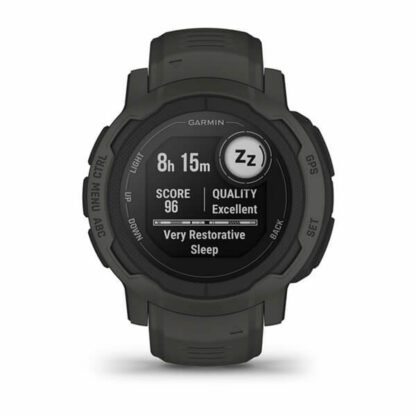 Smartwatch GARMIN Instinct 2 45 mm 0,9" Μαύρο Γραφίτης Σκούρο γκρίζο