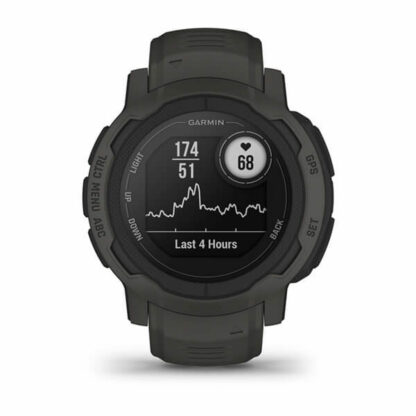 Smartwatch GARMIN Instinct 2 45 mm 0,9" Μαύρο Γραφίτης Σκούρο γκρίζο