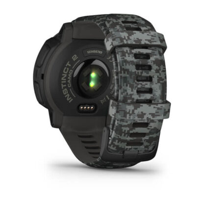 Smartwatch GARMIN Instinct 2 Camo Edition Σκούρο γκρίζο 0,9" Μαύρο Γραφίτης