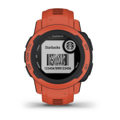 Smartwatch GARMIN Instinct 2S Πορτοκαλί 0,79" Κόκκινο