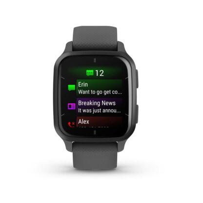 Smartwatch GARMIN Venu Sq 2 1,4" Γκρι Σχιστόλιθος