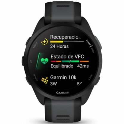 Smartwatch GARMIN Forerunner 165 Μαύρο Ασημί 1,2"