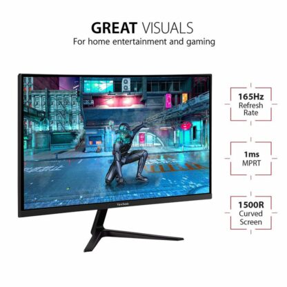 Οθόνη ViewSonic VX2718-2KPC-MHD 27" LED Καμπύλη 165 Hz VA Flicker free