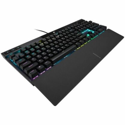 Πληκτρολόγιο Bluetooth με Bάση για Tablet Corsair K70 RGB PRO Μαύρο γαλλικά AZERTY