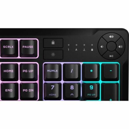 Πληκτρολόγιο Corsair K55 Core RGB Μαύρο AZERTY