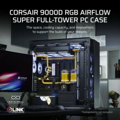 Κουτί Μέσος Πύργος ATX Corsair Μαύρο