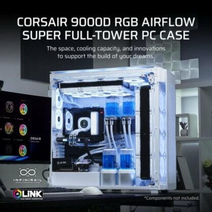 Κουτί Μέσος Πύργος ATX Corsair Λευκό