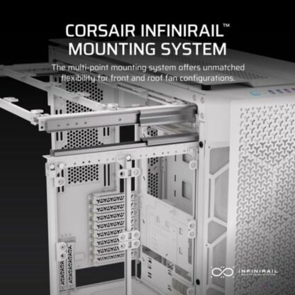 Κουτί Μέσος Πύργος ATX Corsair Λευκό